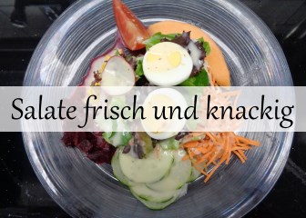 Salate frisch und knackig, Restaurant Kreuz, Hauptstrasse 17, 4655 Stüsslingen, Bezirk Gösgen, Solothurn (SO), Schweiz